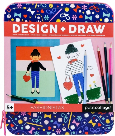 Petit Collage divattervező készlet
