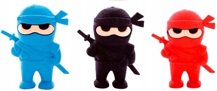 Astra Ninja radír, 1 db (színkeverék)