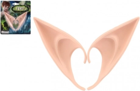 Latex Elf Ears for Carnival (2 pcs, 12 cm)