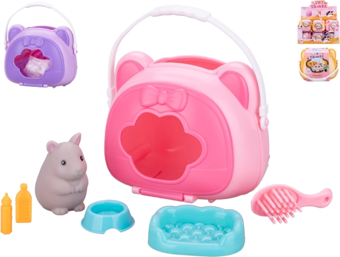 Mini Animal Set with Carrier and Accessories