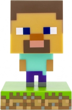 Decoratieve lamp geïnspireerd door het spel Minecraft – Steve