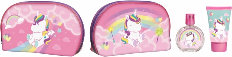 Eau My Unicorn toiletry bag with EDT 50 ml and shower gel 100 ml