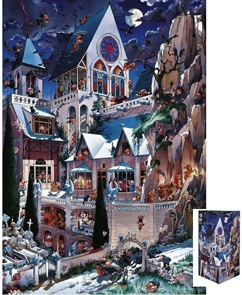 Heye puzzle castello stregato 2000 pezzi