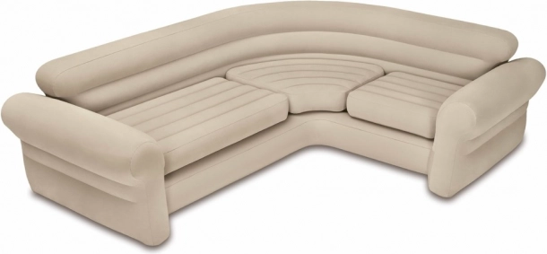 Inflatable Corner Sofa Made of Vinyl