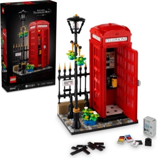LEGO Ideas rdeča londonska telefonska govorilnica 21347