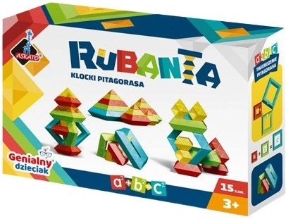 Cubes Pythagoras Rubanta 15 pcs