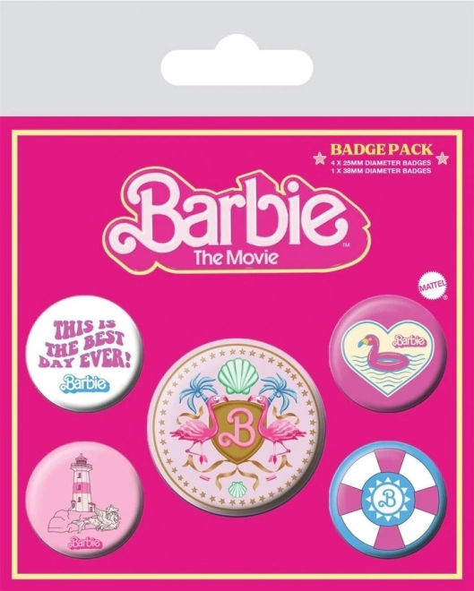 Set di distintivi Barbie