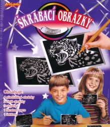 ArtLover scratch pictures silver – set of 6 pcs