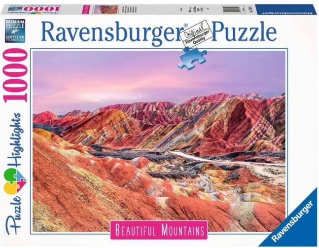 Ravensburger puzzel Regenboogbergen 1000 stukjes