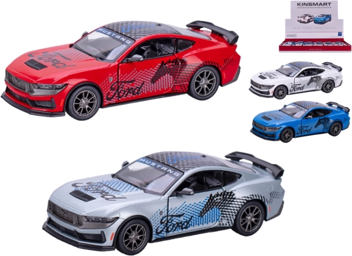 Kinsmart Ford Mustang Dark Horse livery metalni model 1:38