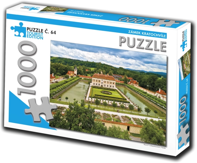 Puzzle Tourist Edition – kasteel Kratochvíle 1000 stukjes