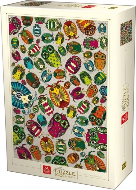 Sove – puzzle 1000 kosov