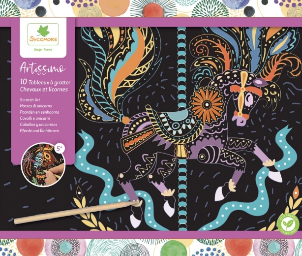 Ló és egyszarvú kaparás