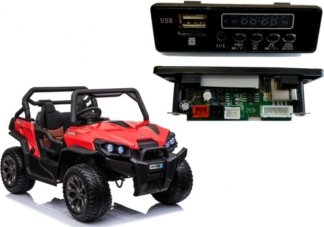 Pannello musicale per macchinina a batteria