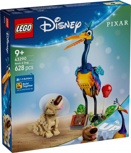 LEGO Disney és Pixar Fel! Kevin és Dug – kiállítható és játszható készlet
