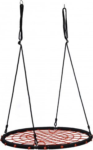 Altalena circolare 100 cm rossa