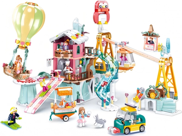 Sluban Girls Dream winter fun resort