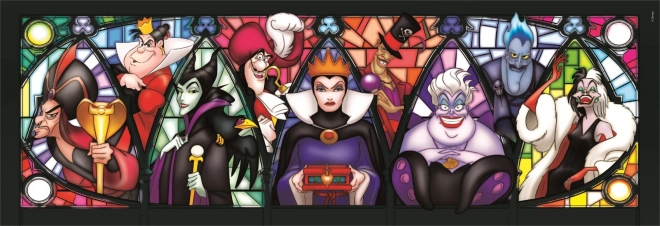 Clementoni panoramic puzzle Disney villains 1000 pieces