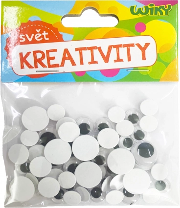 Googly Eyes – mixed sizes, 60 pcs