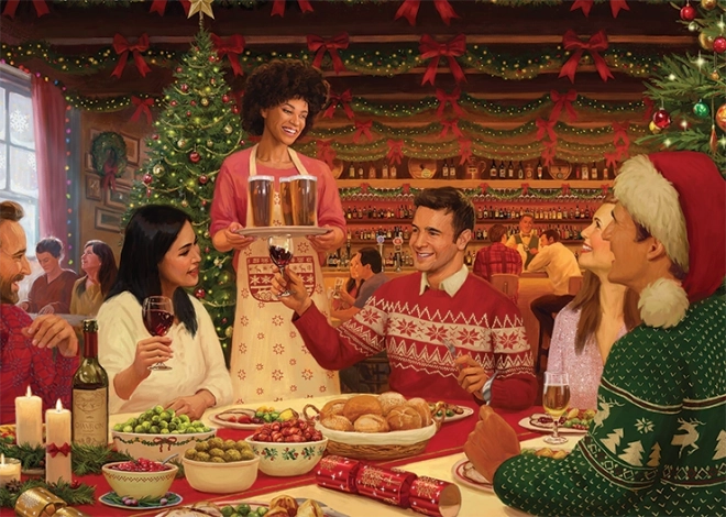 Falcon sestavljanka Praznična pojedina 500 kosov