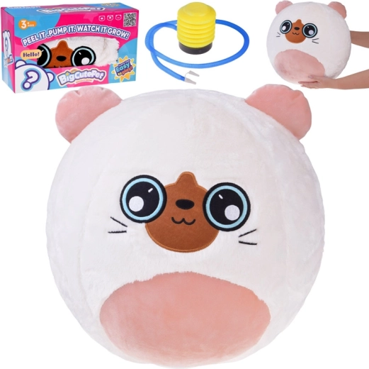 Large Plush Ball – Kitten 45 cm