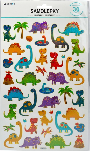 Dinosaur Stickers 30 pcs