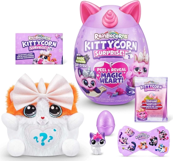 Rainbocorns Kittycorn Surprise peluche gattino con sorpresa