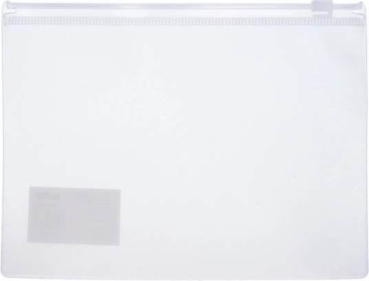 Priehľadná zložka so zipsom 33 x 24 cm