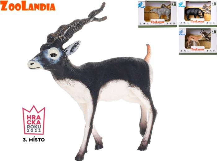 Zoolandia safari animal – plastic figurine (4 types)