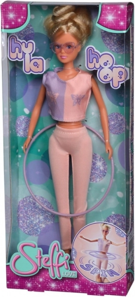 Steffi punčka z obročem Hula Hoop