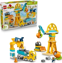 LEGO DUPLO építkezés és járművek 3 az 1-ben