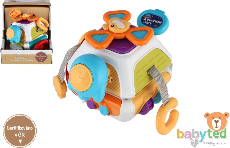 cubo educativo per neonati 11 × 12 cm