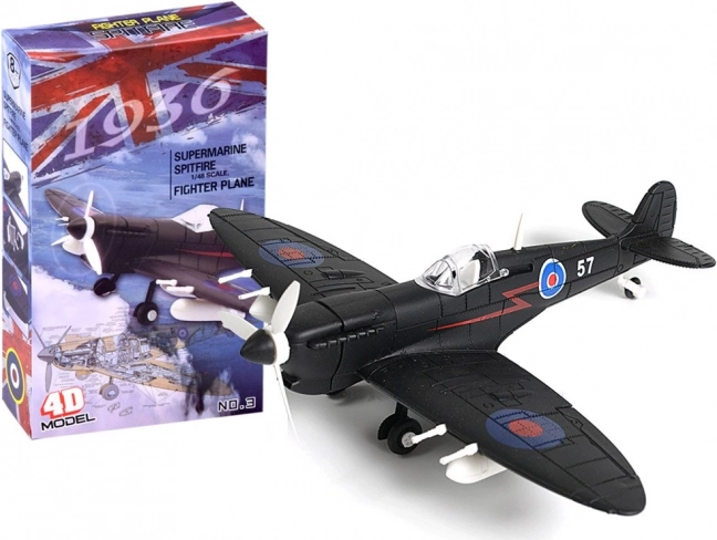 Plastic airplane model 1:48