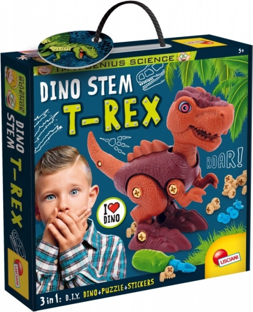 Set di costruzione I'm A Genius Dino Steam - T‑Rex