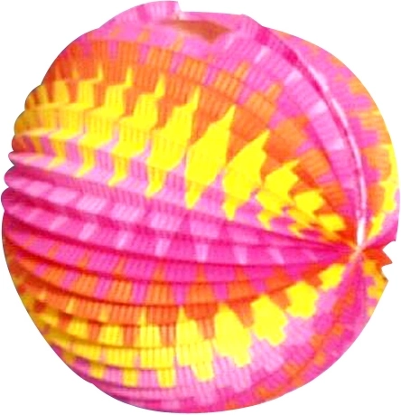 Lampion rond 25 cm