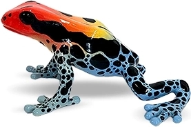 Bullyland ranocchia Amazonica – figurina dipinta a mano