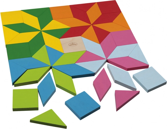 Detoa mozaika – drewniana gra dydaktyczna