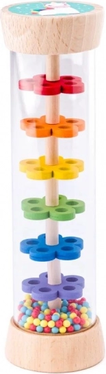 Prosojna lesena kopalna prha za kad WOODY