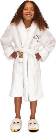 Gyerek fürdőköntös HARRY POTTER – Hedvig, M méret (7–9 éves)