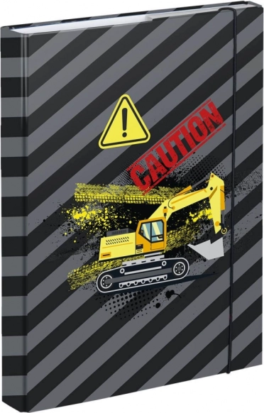 Baagl folder for A5 school notebooks excavator