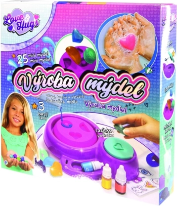 Zeepmaken love and hugs – creatieve set voor kinderen