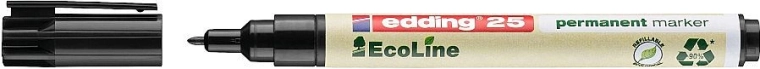 Marqueur indélébile Edding 25 EcoLine, noir