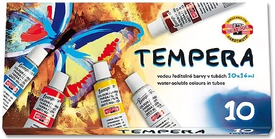 Tempera Paints KOH-I-NOOR 10x16ml Butterfly