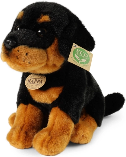 Plysbamse rottweiler 30 cm ECO fra Rappa