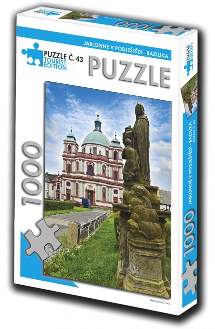 Puzzel Jablonné v Podještědí, basiliek 1000 stukken