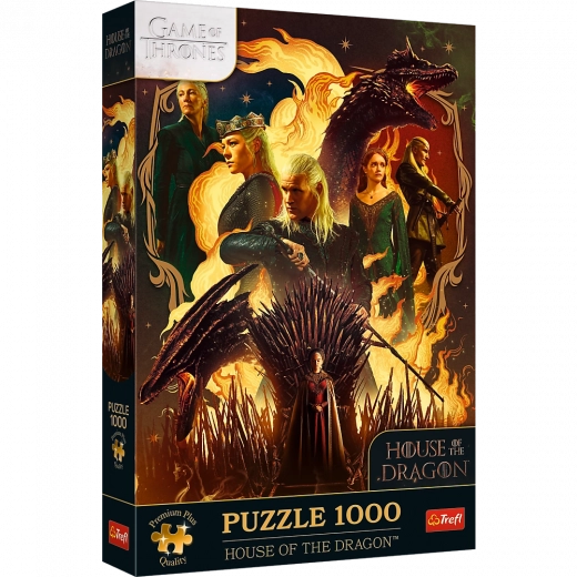 TREFL Premium Plus Puzzle Game of Thrones: House of the Dragon 1000 pieces