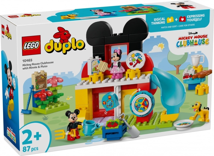 LEGO DUPLO Disney Mickey Mouse Club with Minnie and Pluto