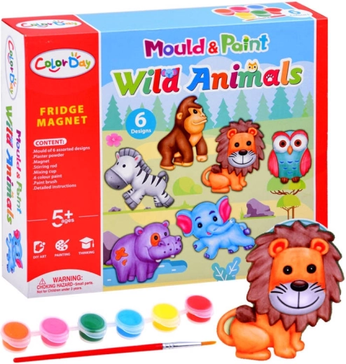 Create Your Own Safari Animals Magnets