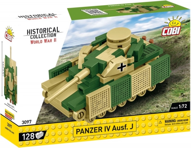 Modèle de char Panzer IV Ausf. J en briques