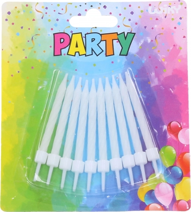 Phosphorescent Candles with Holders